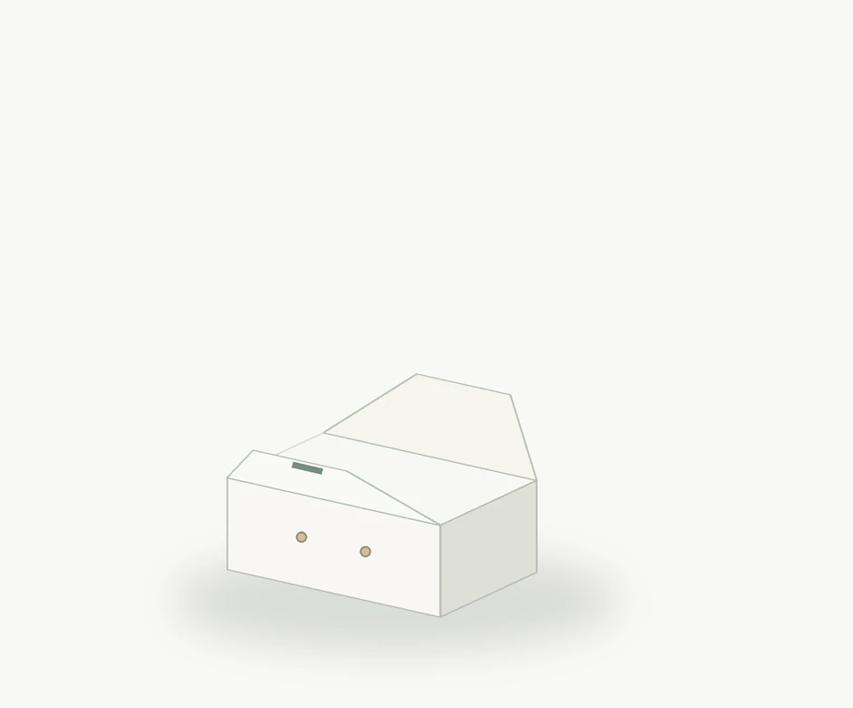 Illustrative visual of Two Bottle Box
