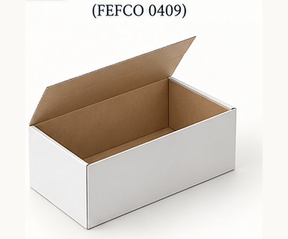 Illustrative visual of Five Panel Folder (FEFCO 0409)