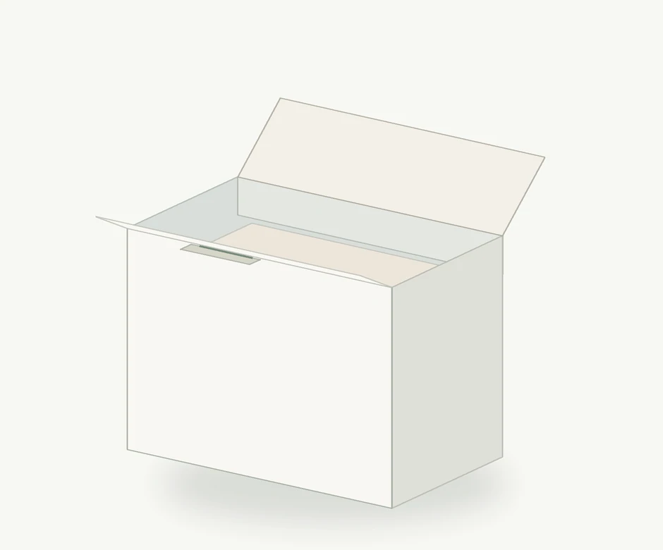 Illustrative visual of Tab Lock Box